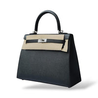 Hermès Kelly 25 Schwarz Epsom PHW