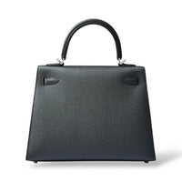 Hermès Kelly 25 Schwarz Epsom PHW